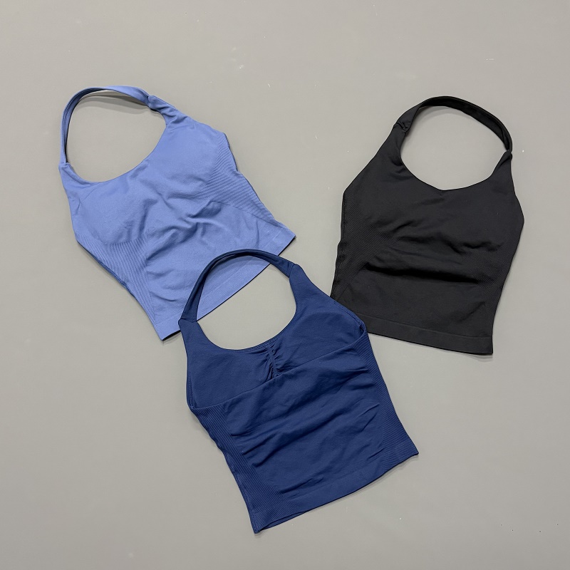 Atasan Olahraga Wanita Halter  - Suspender Tank Top ulasan dan harga